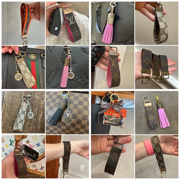 Handmade Luxury Keychains ♻️ - Picture 1 of 3
